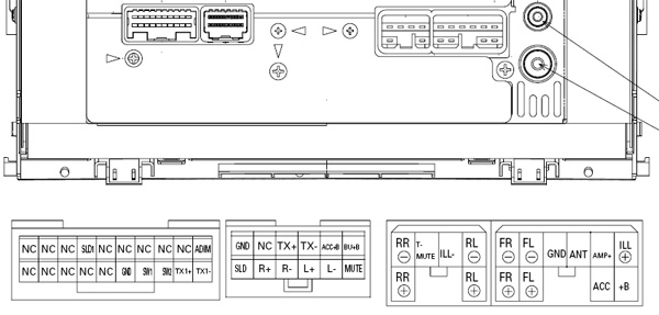 Toyota P7809 Head Unit pinout diagram @ pinoutguide.com wiring diagram kenwood cassette 