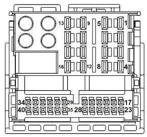 Mini Cooper (2014-2016) F54, F55, F56, F57 Head Unit pinout diagram @  pinoutguide.com  Bmw Mini Stereo Wiring Diagram    Pinouts.ru
