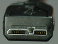 10 pin micro-B USB 3.0 plug photo